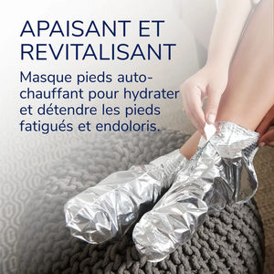 Masque Pieds Apaisant et Revitalisant - Urée 3% - Pieds Fatigués - Dr Scholl's Scholl 