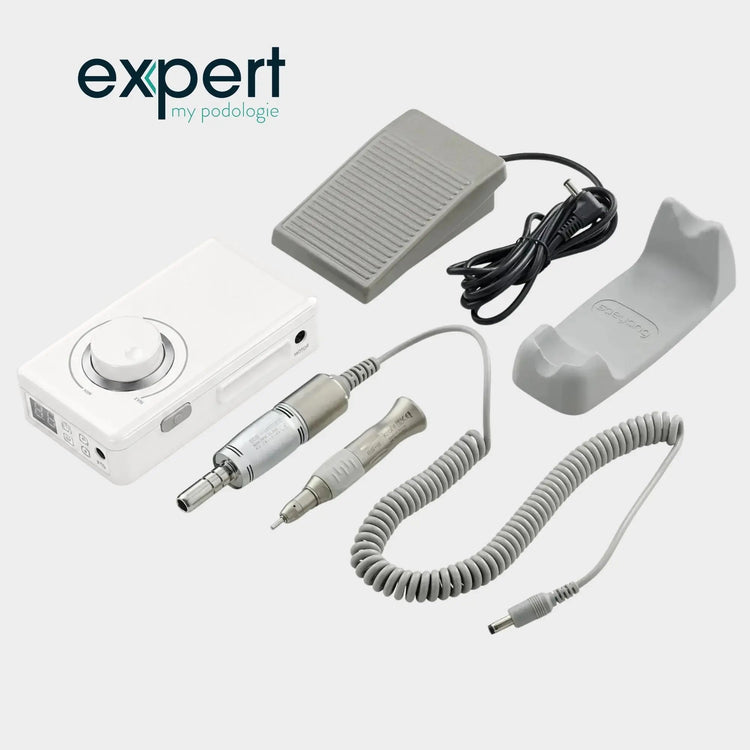 Micromoteur portable PODO38S - Blanc - 30 000 tr/min - Avec pièce à main démontable // Reconditionné Expert 