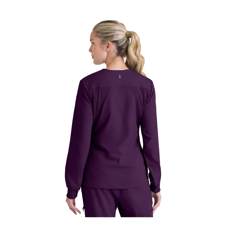 Mila - Veste médicale col rond - Femme - Grey's Anatomy Stretch Grey’s Anatomy 