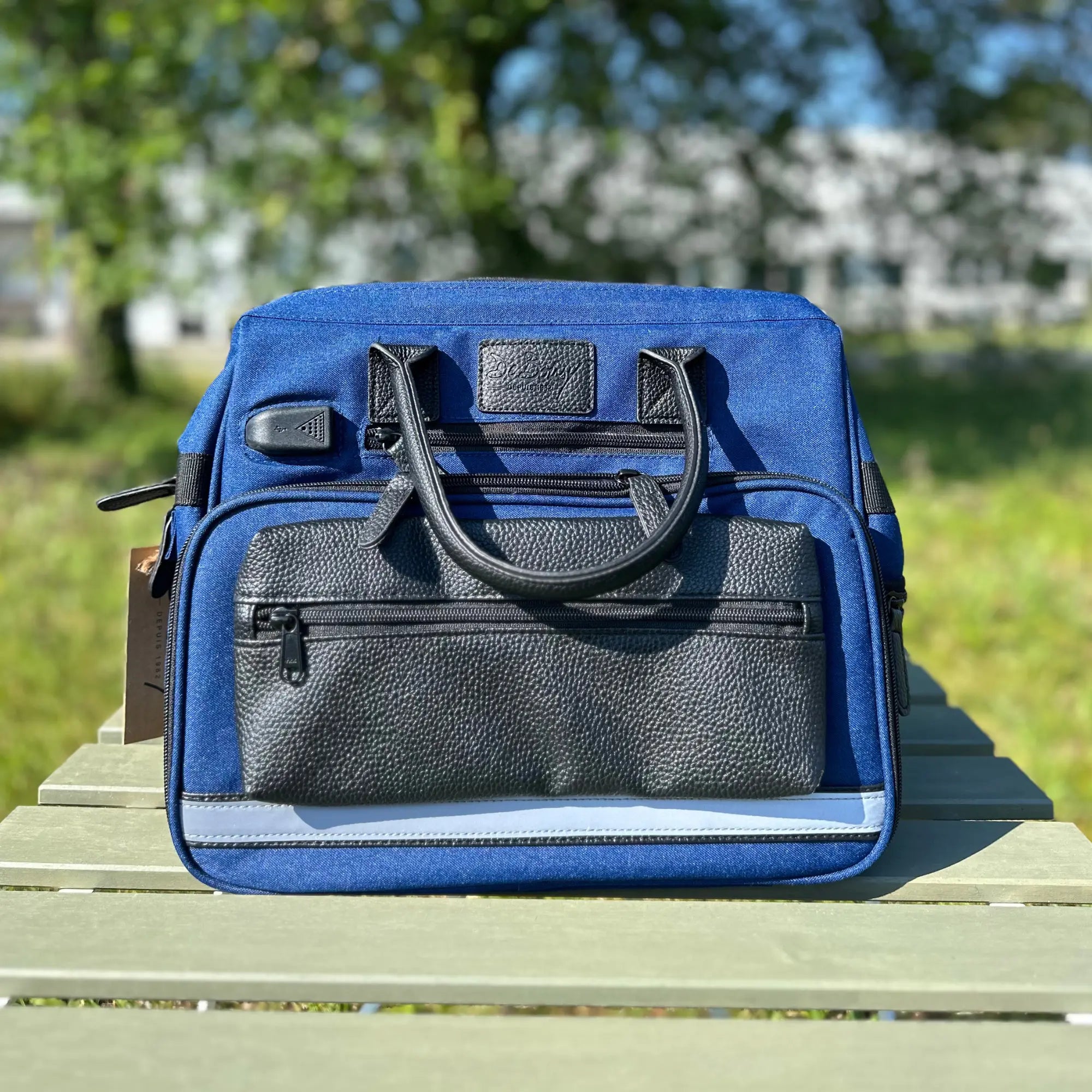 Mini Sac médical OUESSANT - Marine / Noir De Boissy