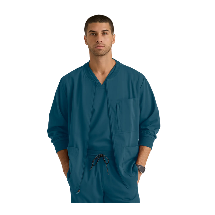 Mio - Round neck medical jacket - Men - Grey’s Anatomy Stretch Grey’s Anatomy 