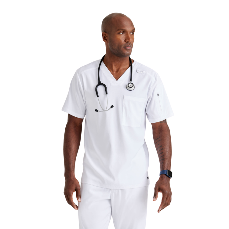 Murphy Top - Haut médical pratique et élégant - Homme - Grey's Anatomy Stretch GREYS ANATOMY STRETCH 