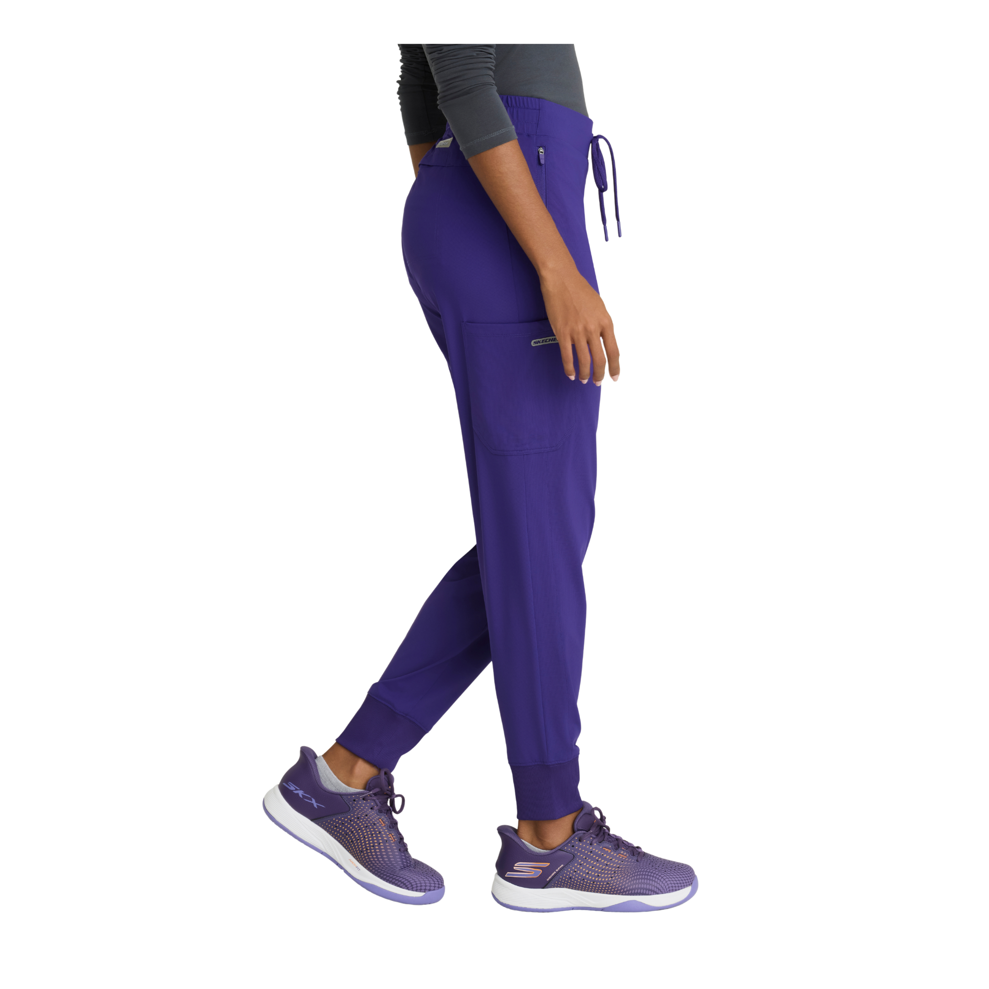 Pace Knit Jogger - Jogging médical taille haute - Poche cargo - Femme - Skechers Slip-ins SKECHERS SLIP-INS KNITS 