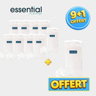 Pack 9+1 sachets de 500 ou 700 Carrés de coton hydrophile - 5 x 5 cm - Essential by My Podologie