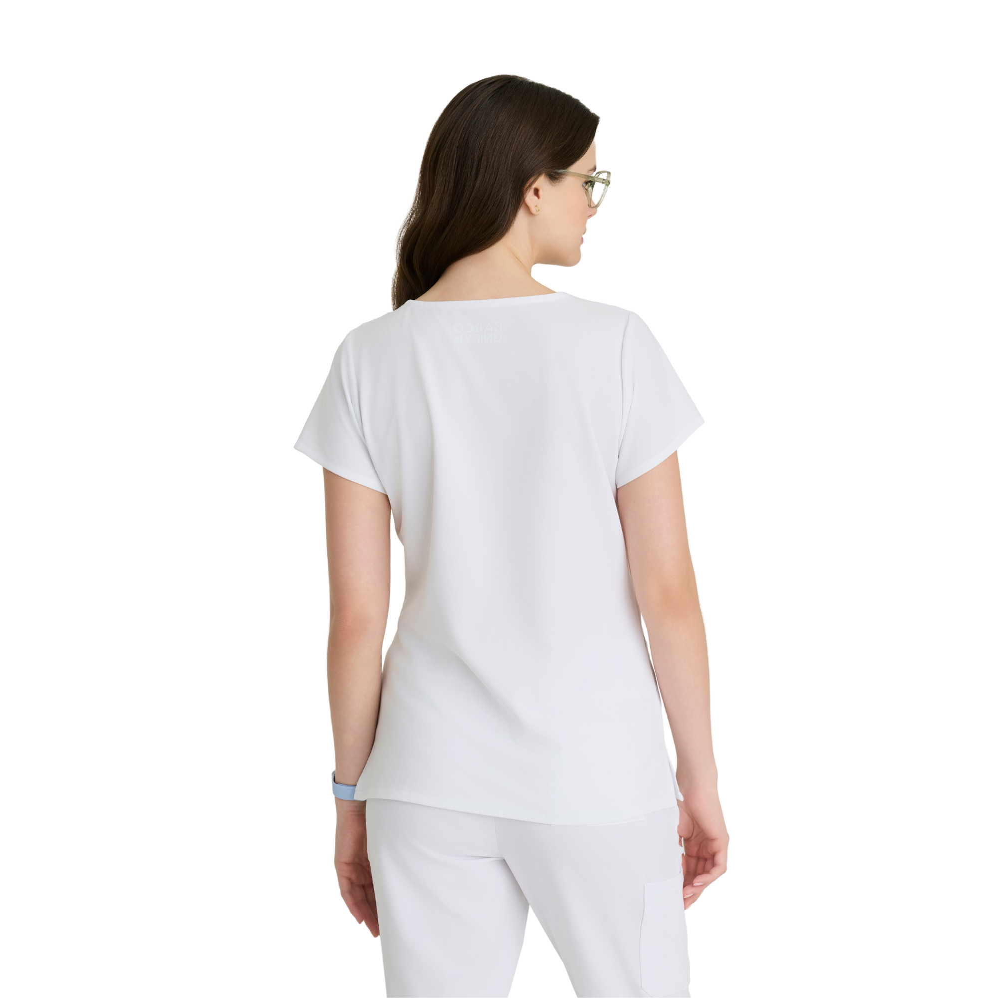 Purpose Top - Haut médical confortable et polyvalent - Col V - Femme - Barco Unify BARCO UNIFY 