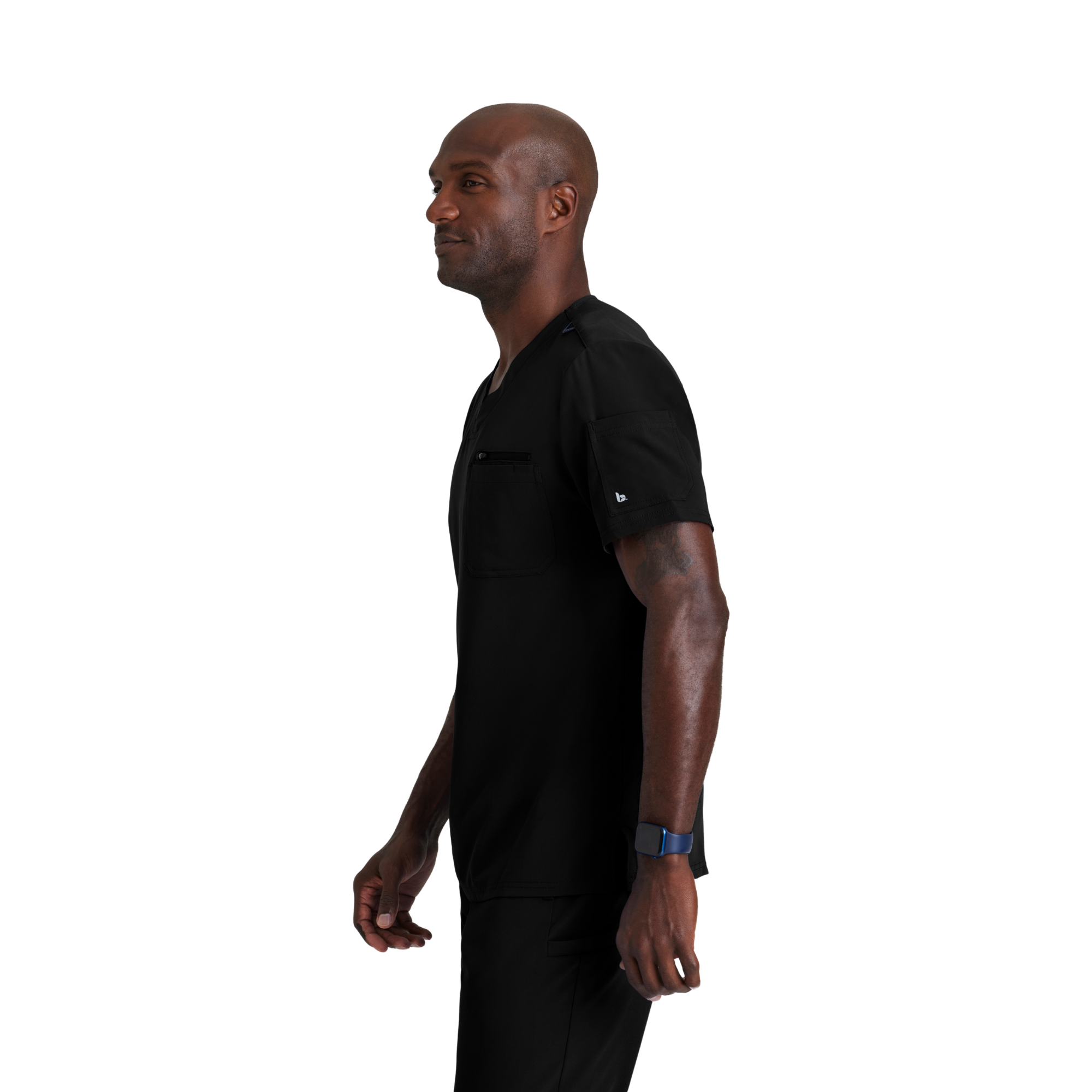 Rally Top - Haut médical slim et élégant - Col V - Homme - Barco Unify BARCO UNIFY 