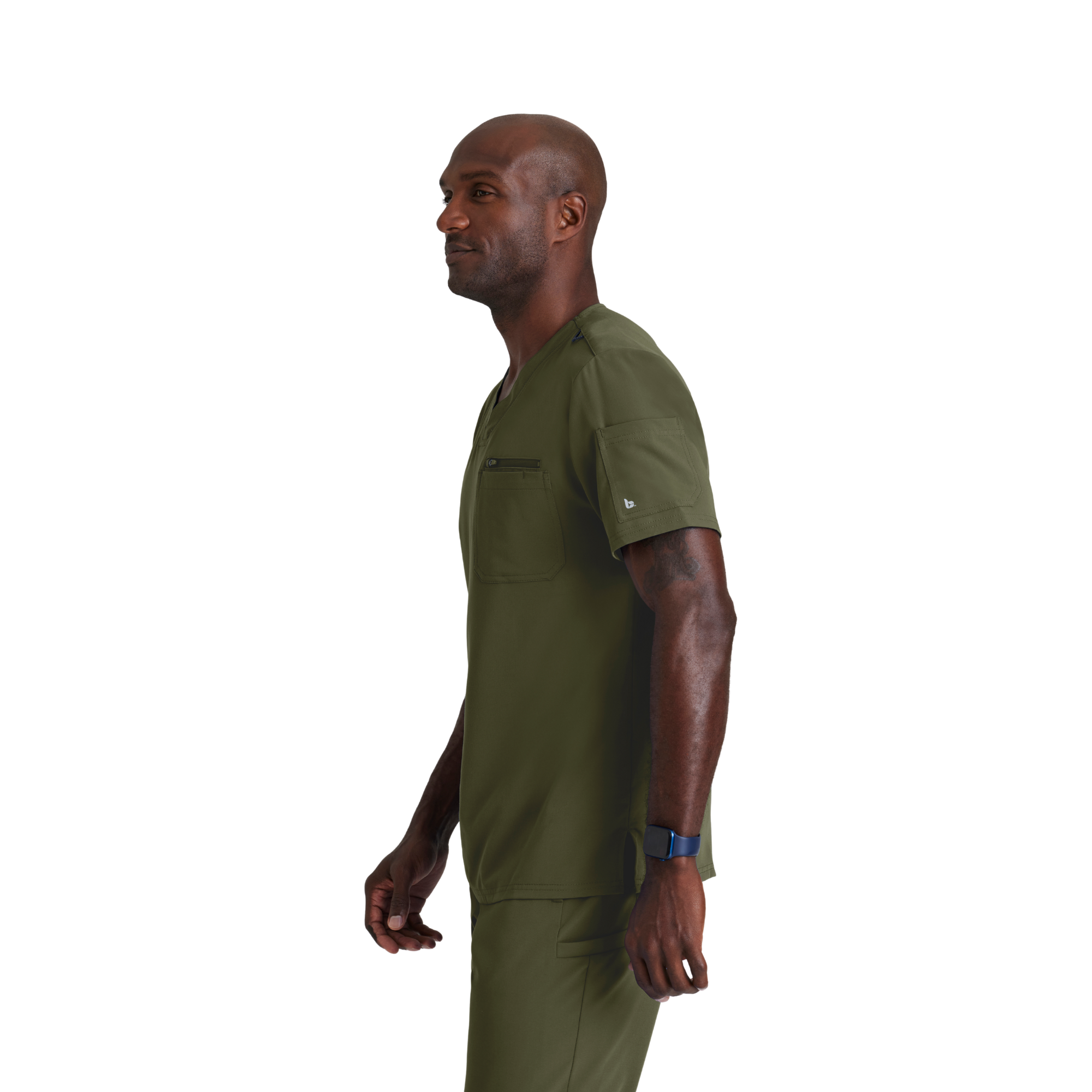 Rally Top - Haut médical slim et élégant - Col V - Homme - Barco Unify BARCO UNIFY 