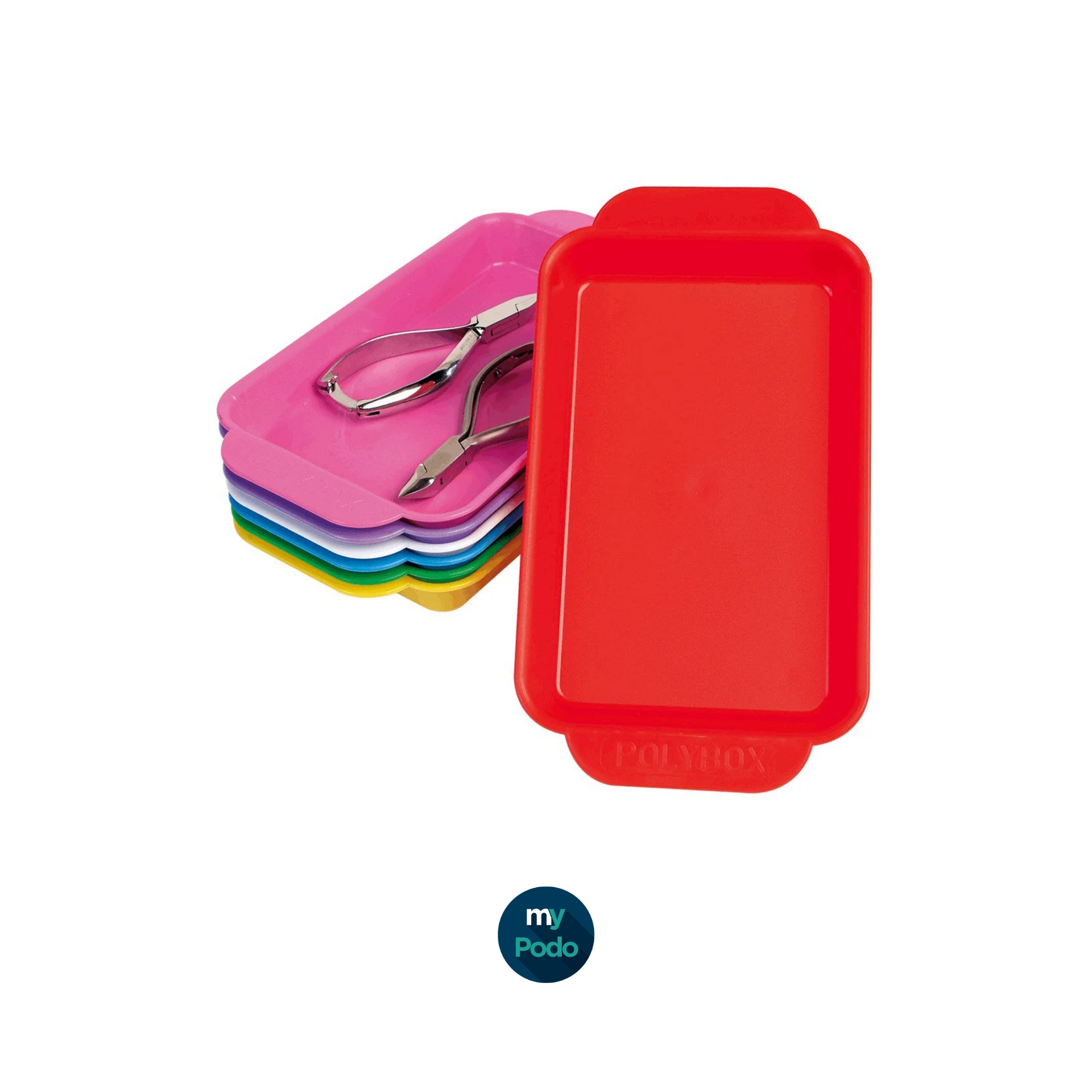 Plateau pour instruments Polybox - 8 coloris - MP by My Podologie MP 