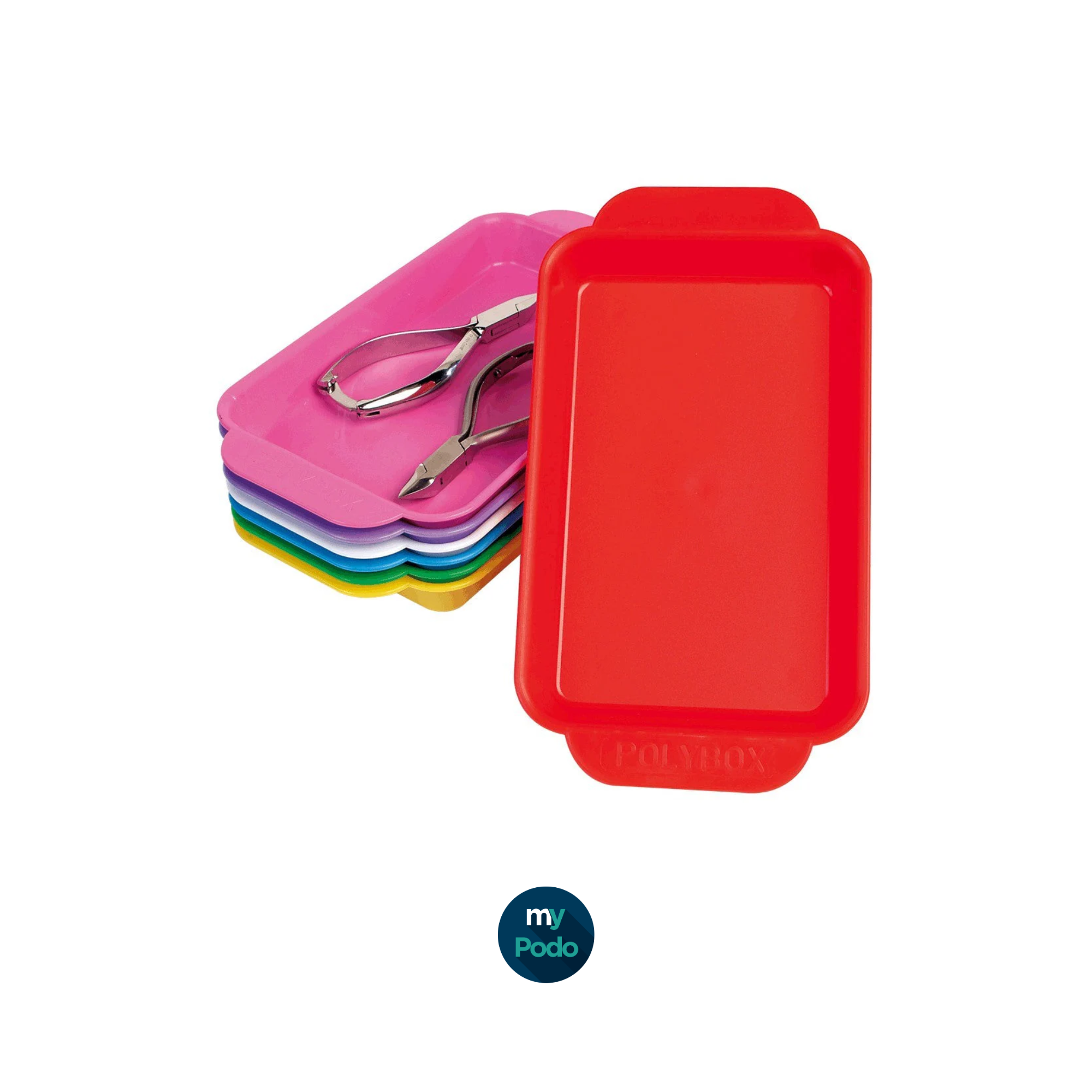 Plateau pour instruments Polybox - 8 coloris - MP by My Podologie MP 