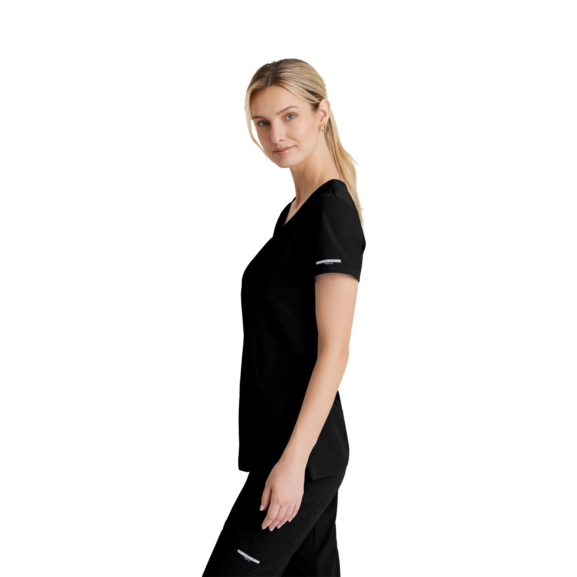 Reliance Top - Haut médical avec col croisé - Femme - Skechers SKECHERS 
