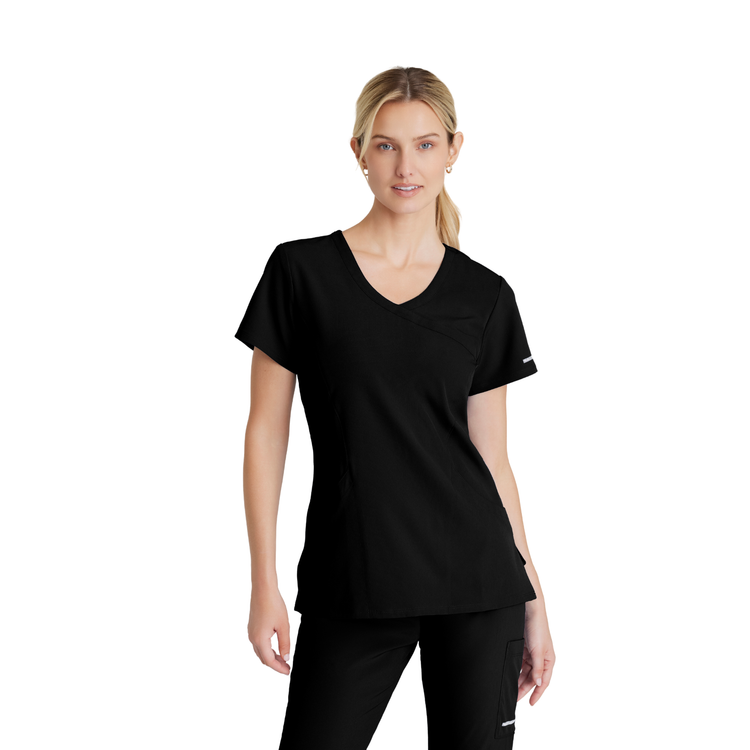 Reliance Top - Haut médical avec col croisé - Femme - Skechers SKECHERS 