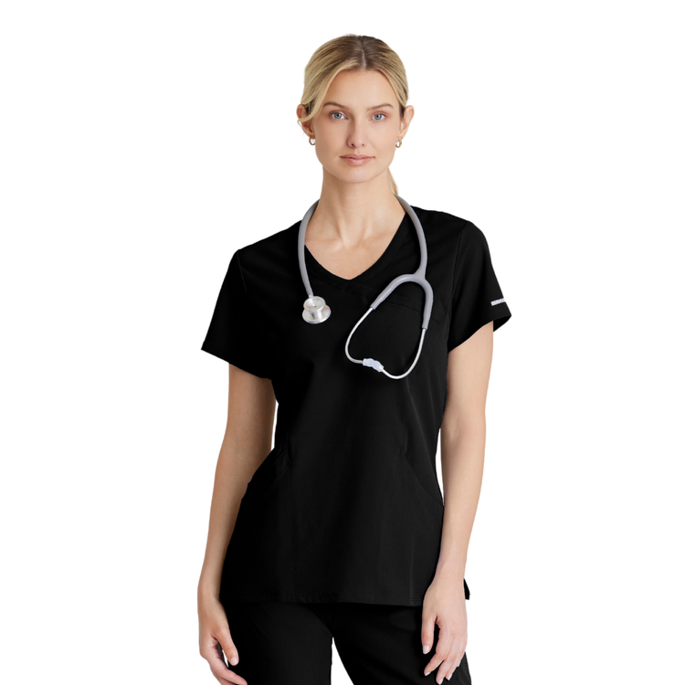 Reliance Top - Haut médical avec col croisé - Femme - Skechers SKECHERS 