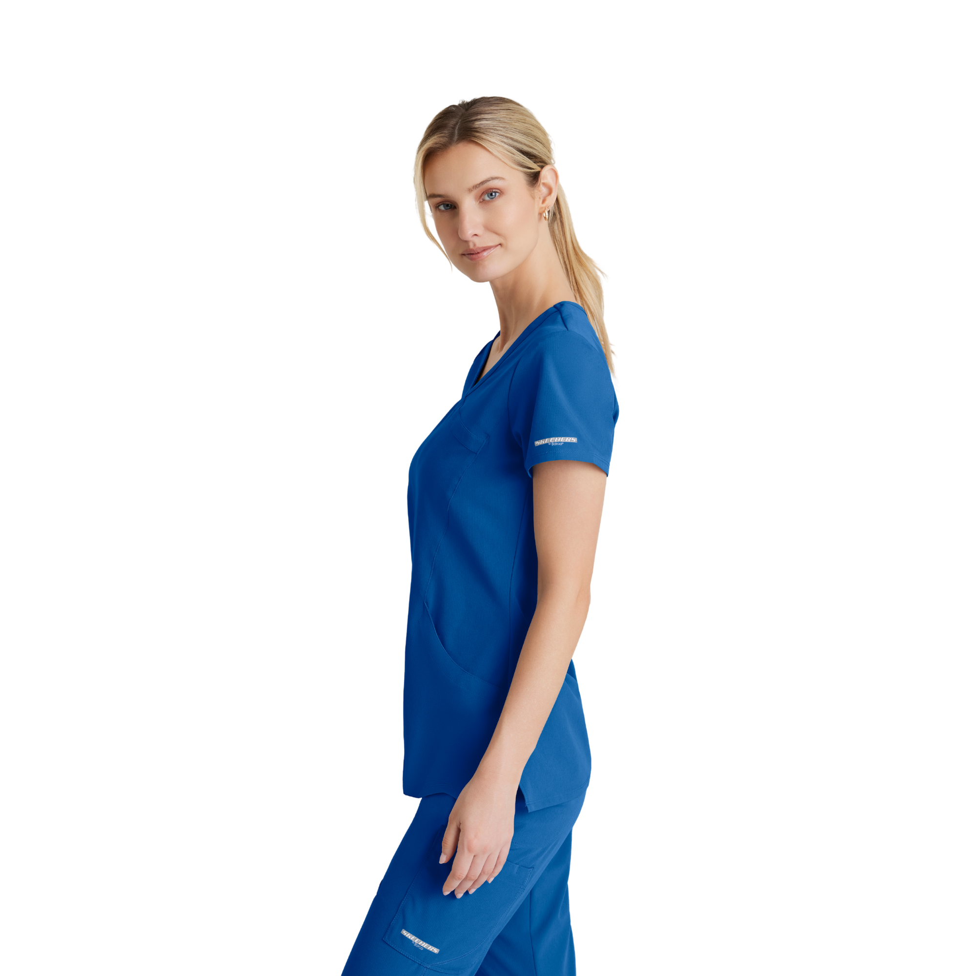 Reliance Top - Haut médical avec col croisé - Femme - Skechers SKECHERS 