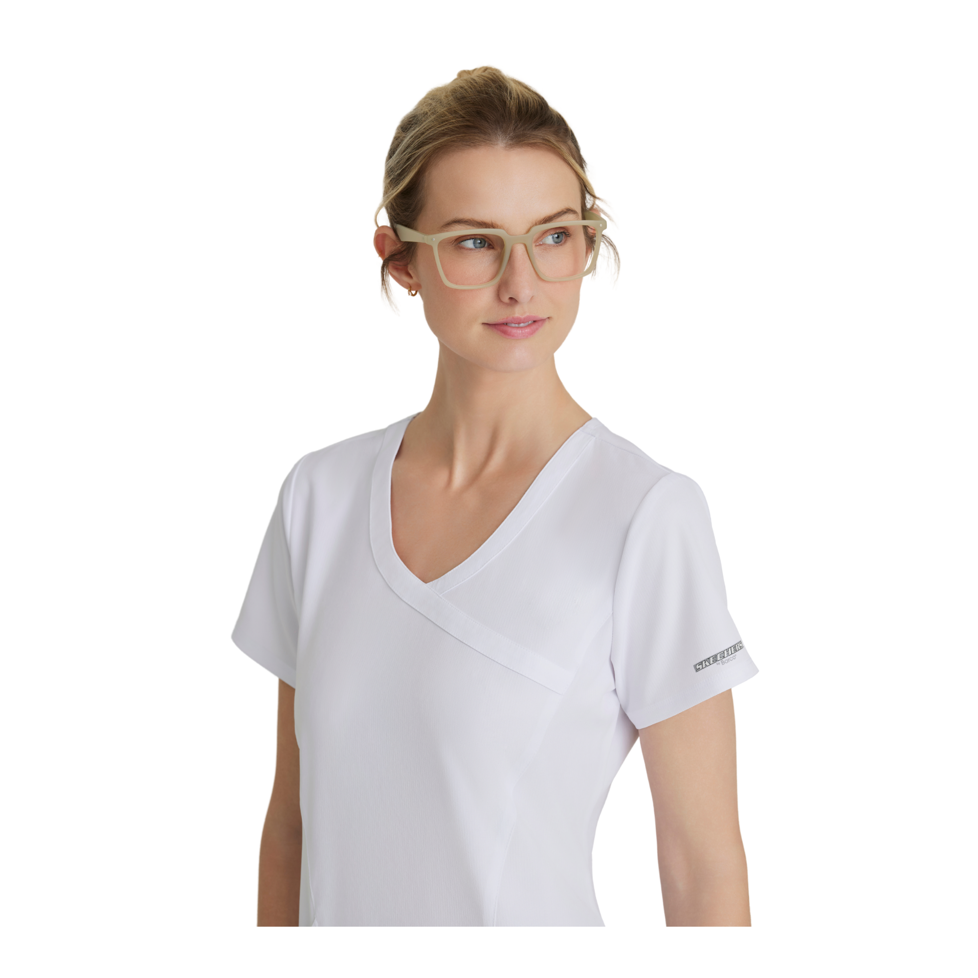 Reliance Top - Haut médical avec col croisé - Femme - Skechers SKECHERS 