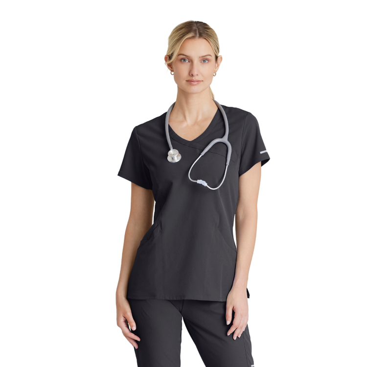 Reliance Top - Haut médical avec col croisé - Femme - Skechers SKECHERS 