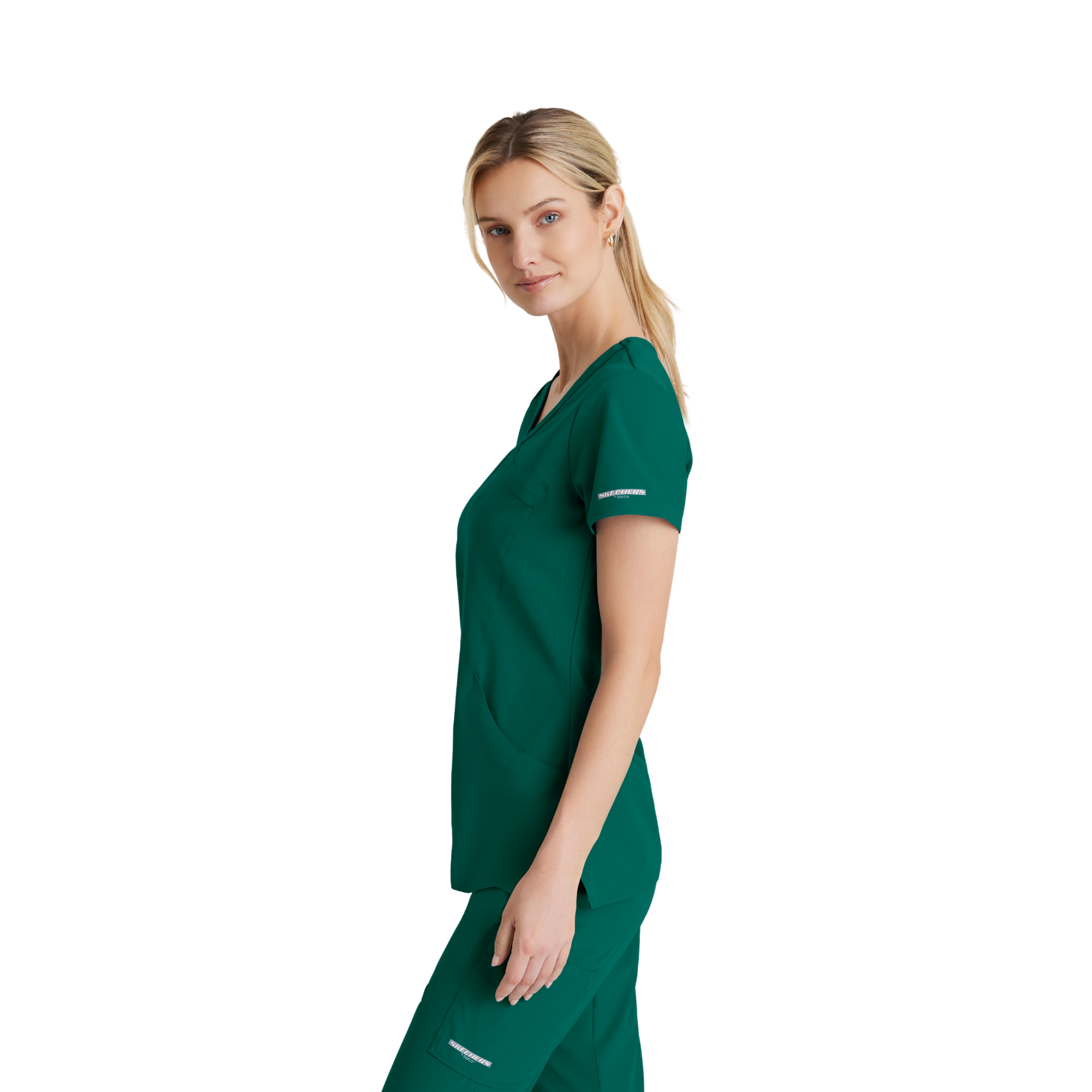 Reliance Top - Haut médical avec col croisé - Femme - Skechers SKECHERS 