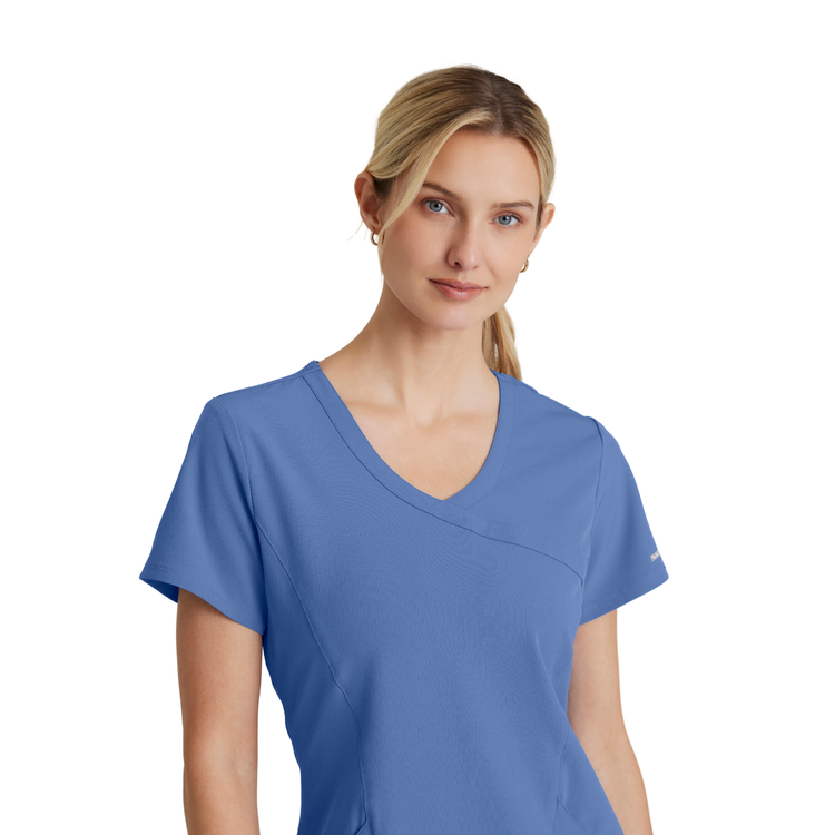 Reliance Top - Haut médical avec col croisé - Femme - Skechers SKECHERS 