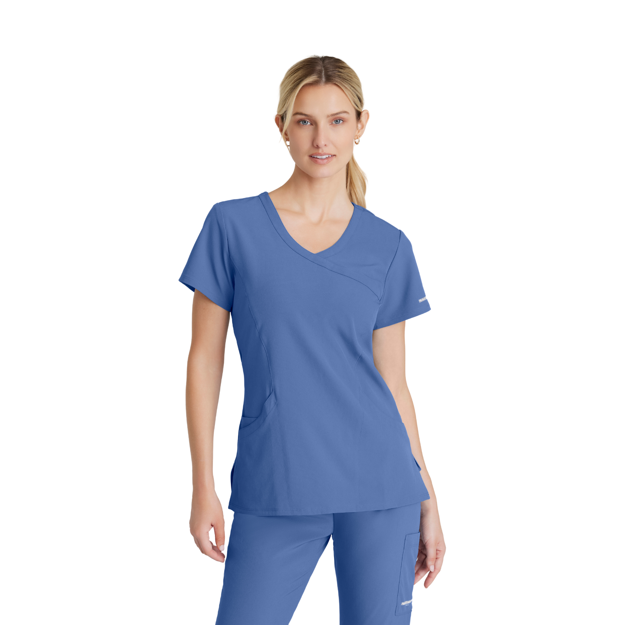 Reliance Top - Haut médical avec col croisé - Femme - Skechers SKECHERS 