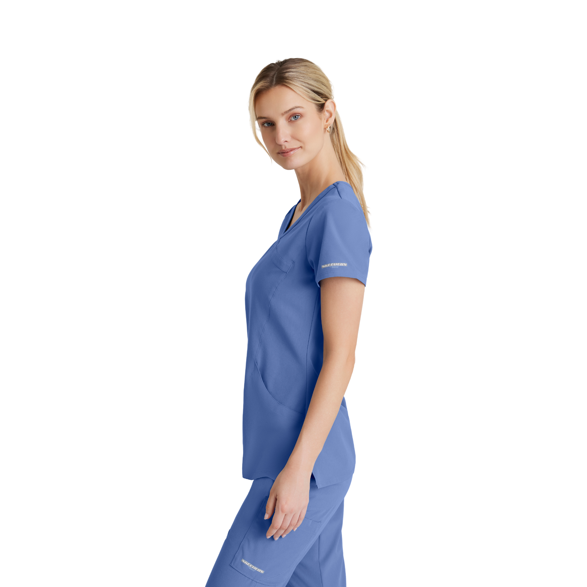 Reliance Top - Haut médical avec col croisé - Femme - Skechers SKECHERS 