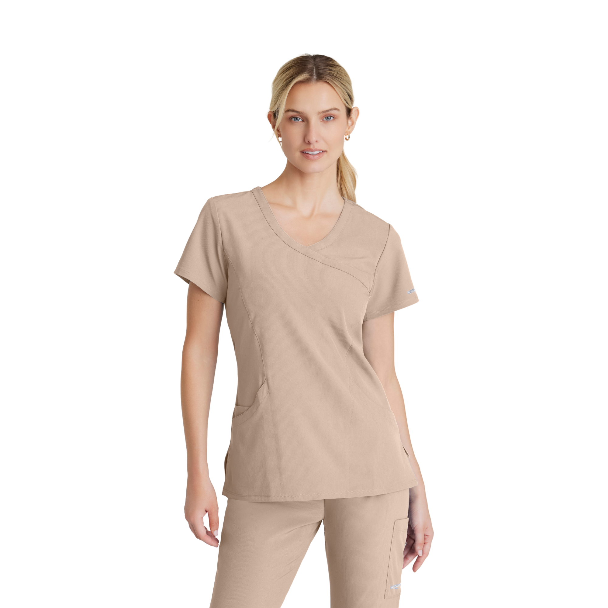 Reliance Top - Haut médical avec col croisé - Femme - Skechers SKECHERS 