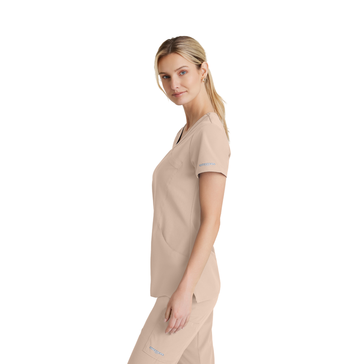 Reliance Top - Haut médical avec col croisé - Femme - Skechers SKECHERS 
