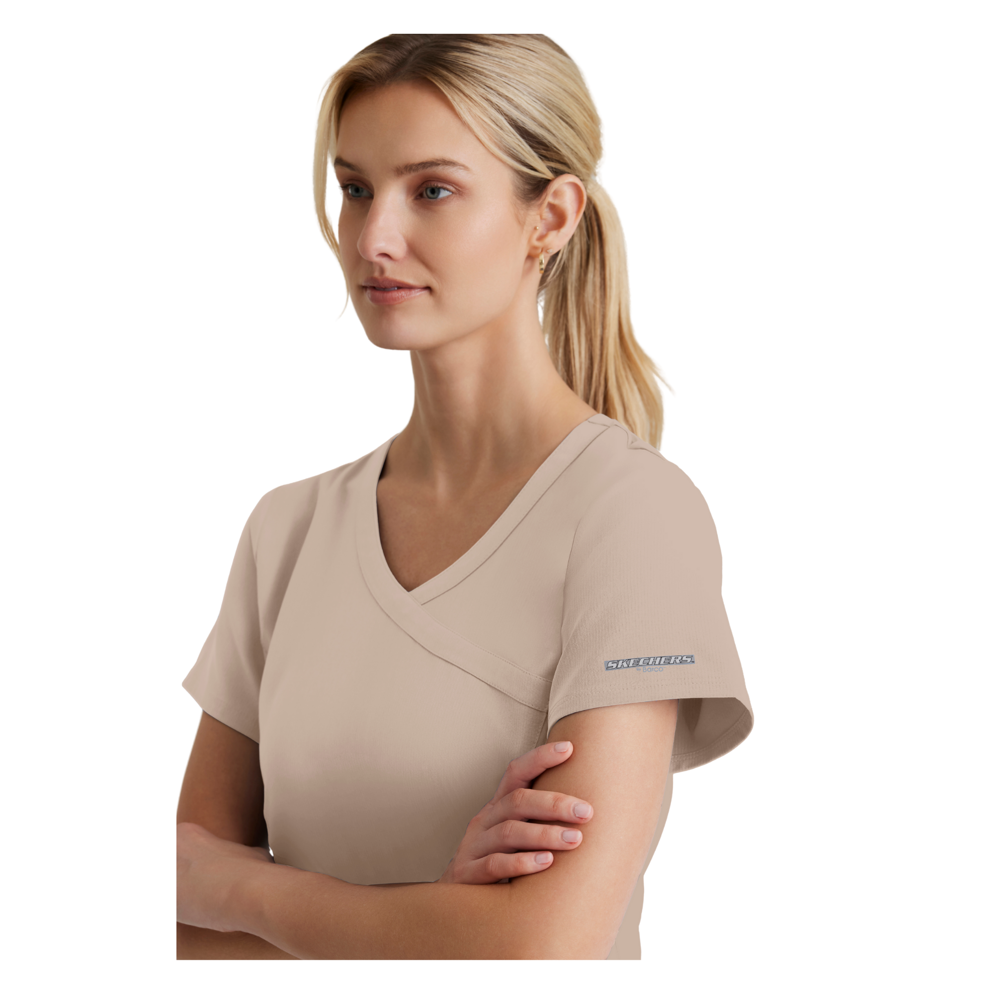 Reliance Top - Haut médical avec col croisé - Femme - Skechers SKECHERS 