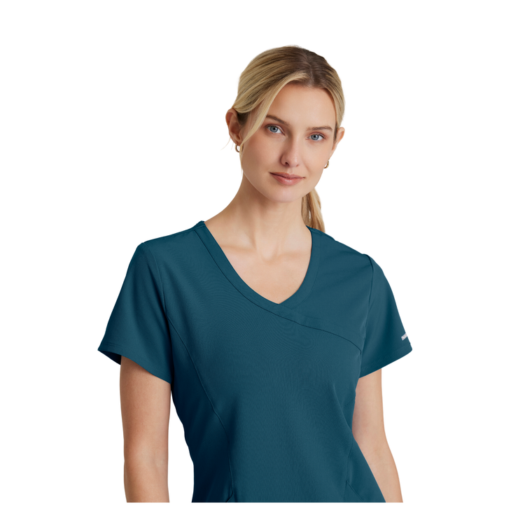 Reliance Top - Haut médical avec col croisé - Femme - Skechers SKECHERS 