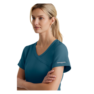 Reliance Top - Haut médical avec col croisé - Femme - Skechers SKECHERS 