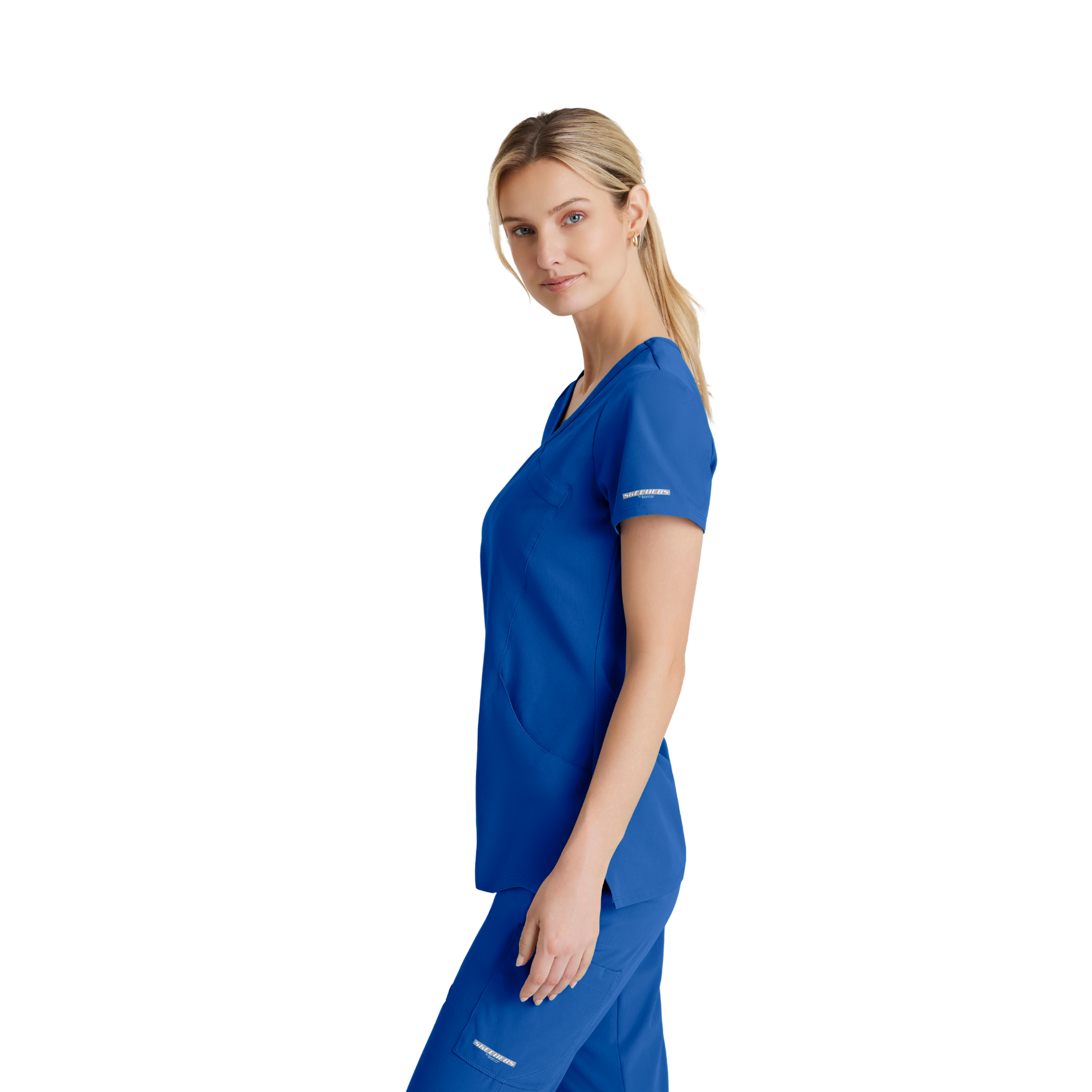 Reliance Top - Haut médical avec col croisé - Femme - Skechers SKECHERS 