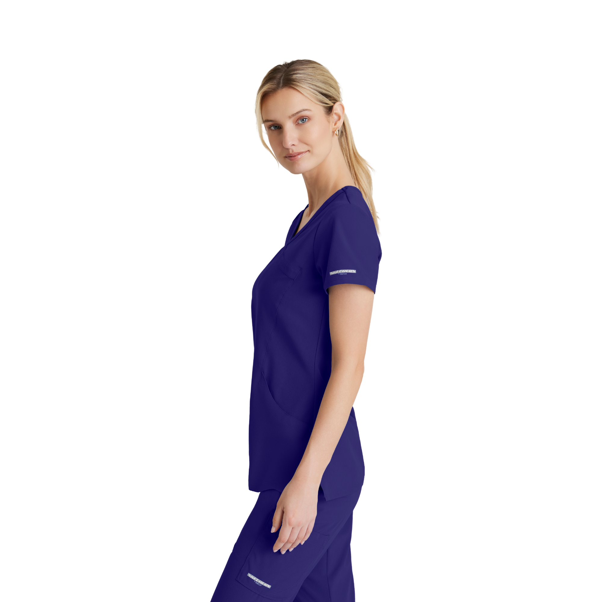 Reliance Top - Haut médical avec col croisé - Femme - Skechers SKECHERS 
