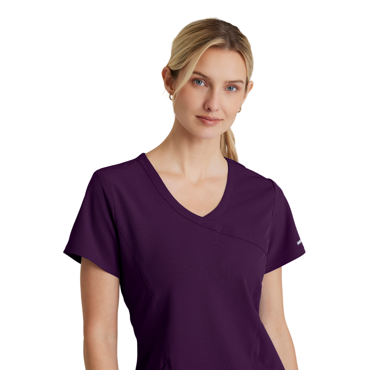 Reliance Top - Haut médical avec col croisé - Femme - Skechers SKECHERS 