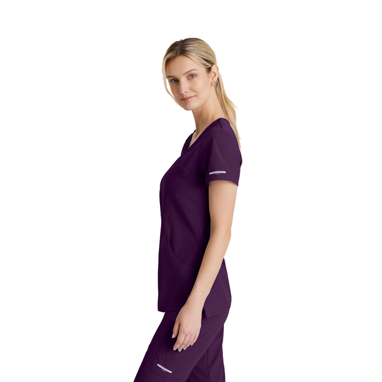 Reliance Top - Haut médical avec col croisé - Femme - Skechers SKECHERS 