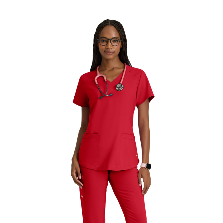 Rhythm Top - Tunique médicale classique et moderne - Femme - Grey’s Anatomy Evolve GREYS ANATOMY EVOLVE 