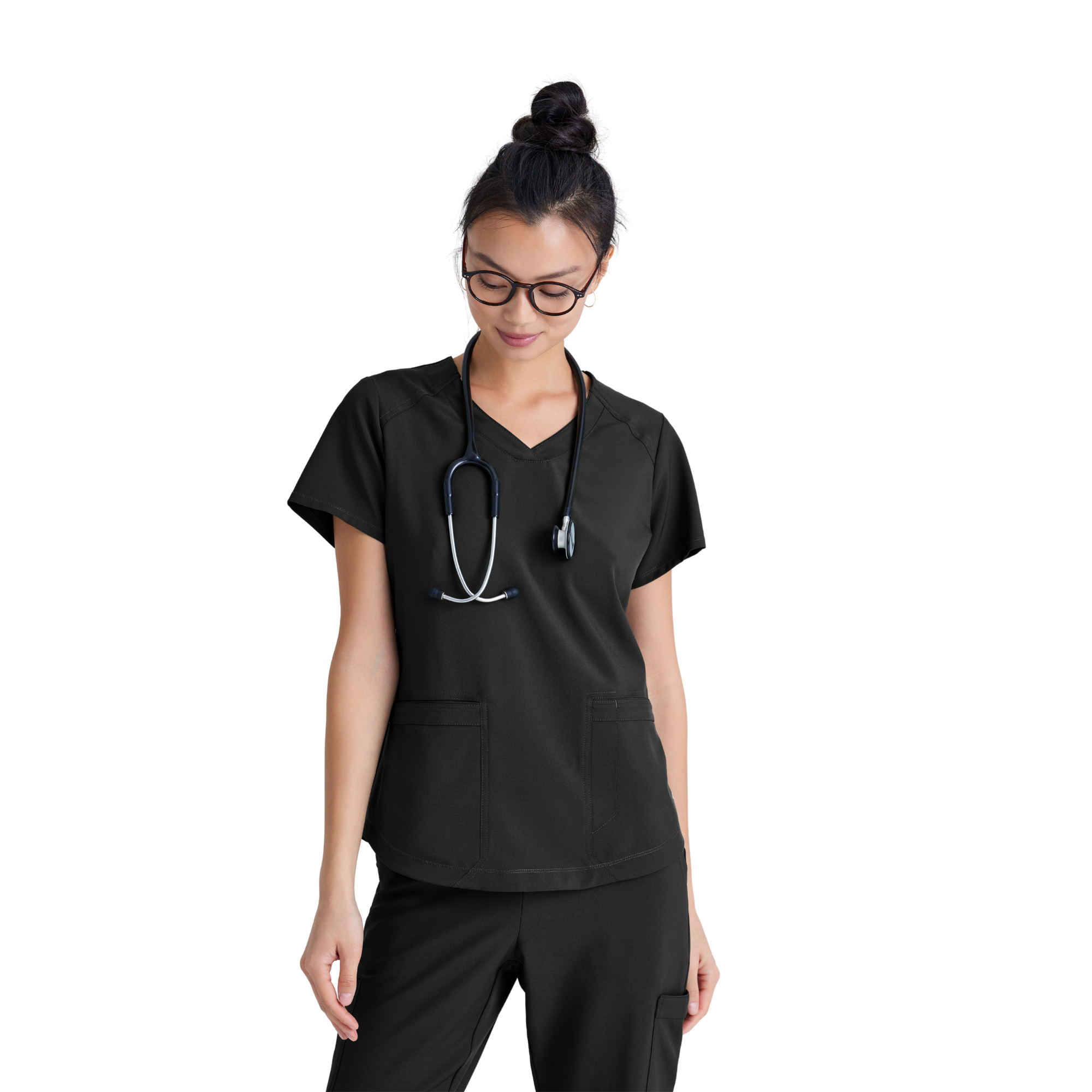 Rhythm Top - Tunique médicale classique et moderne - Femme - Grey’s Anatomy Evolve GREYS ANATOMY EVOLVE 