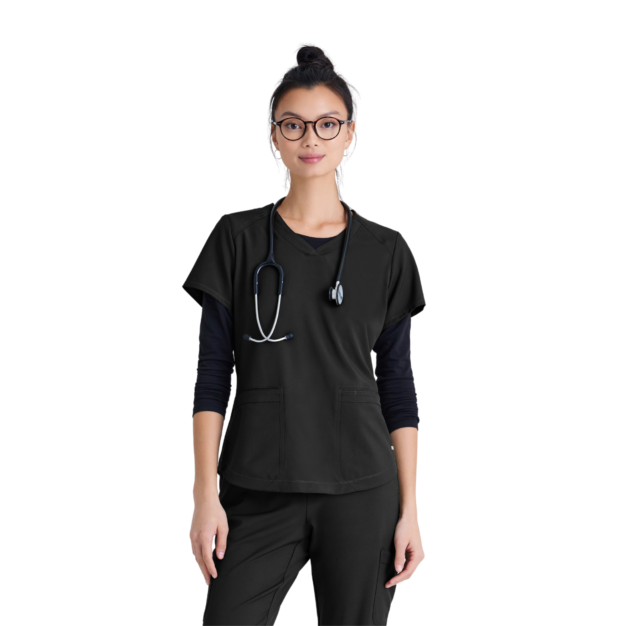 Rhythm Top - Tunique médicale classique et moderne - Femme - Grey’s Anatomy Evolve GREYS ANATOMY EVOLVE 