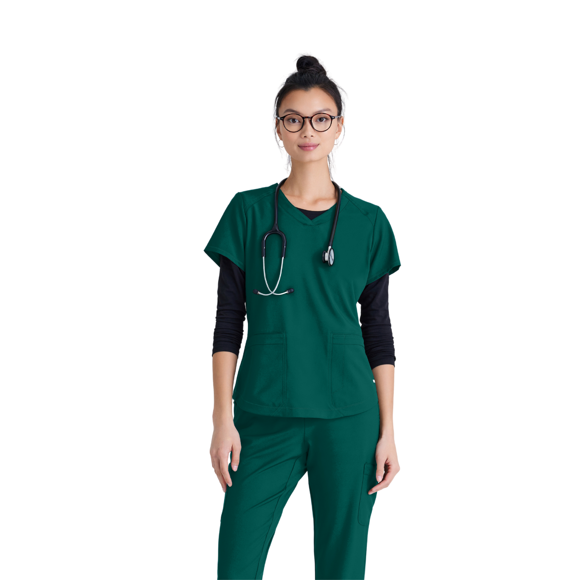 Rhythm Top - Tunique médicale classique et moderne - Femme - Grey’s Anatomy Evolve GREYS ANATOMY EVOLVE 