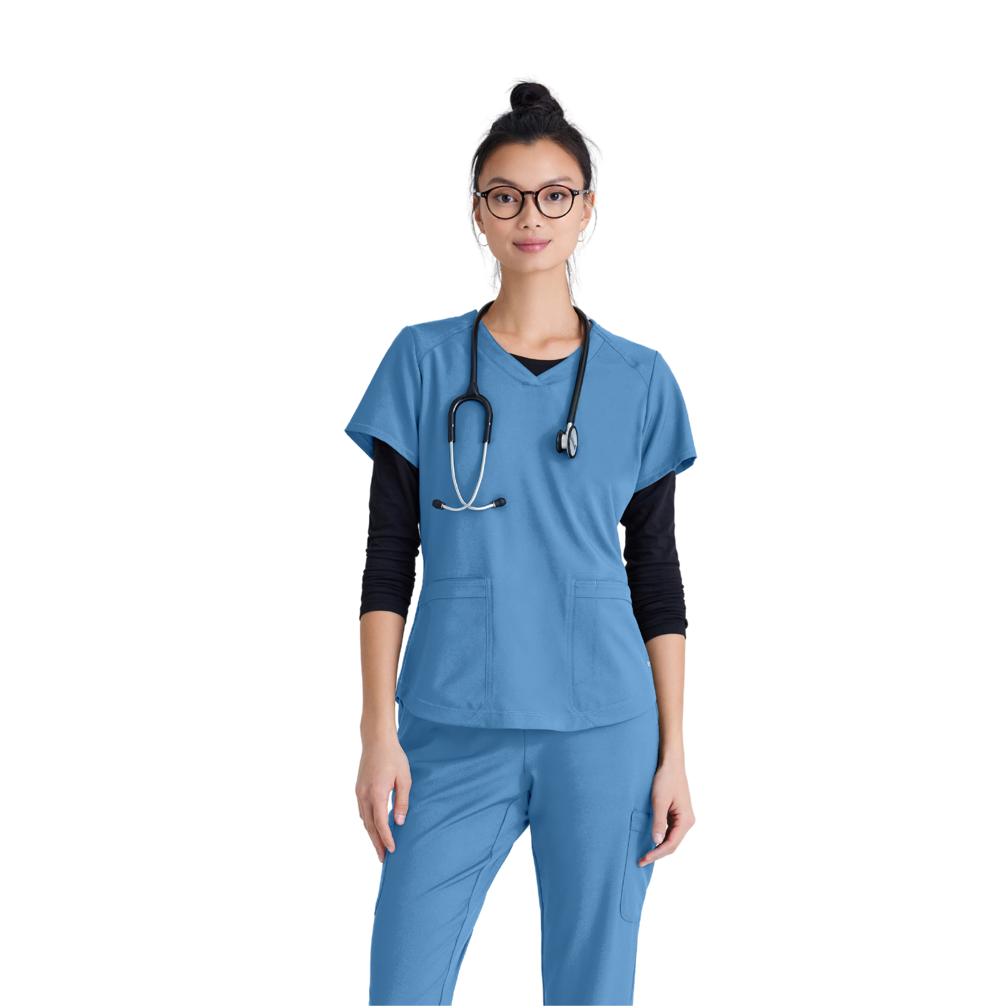 Rhythm Top - Tunique médicale classique et moderne - Femme - Grey’s Anatomy Evolve GREYS ANATOMY EVOLVE 