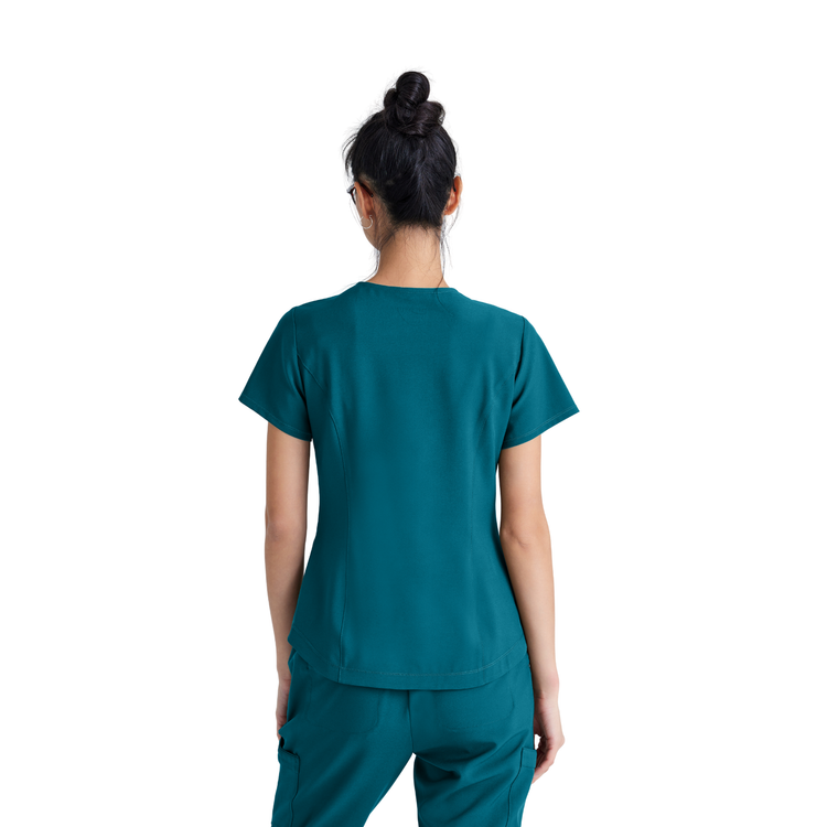 Rhythm Top - Tunique médicale classique et moderne - Femme - Grey’s Anatomy Evolve GREYS ANATOMY EVOLVE 