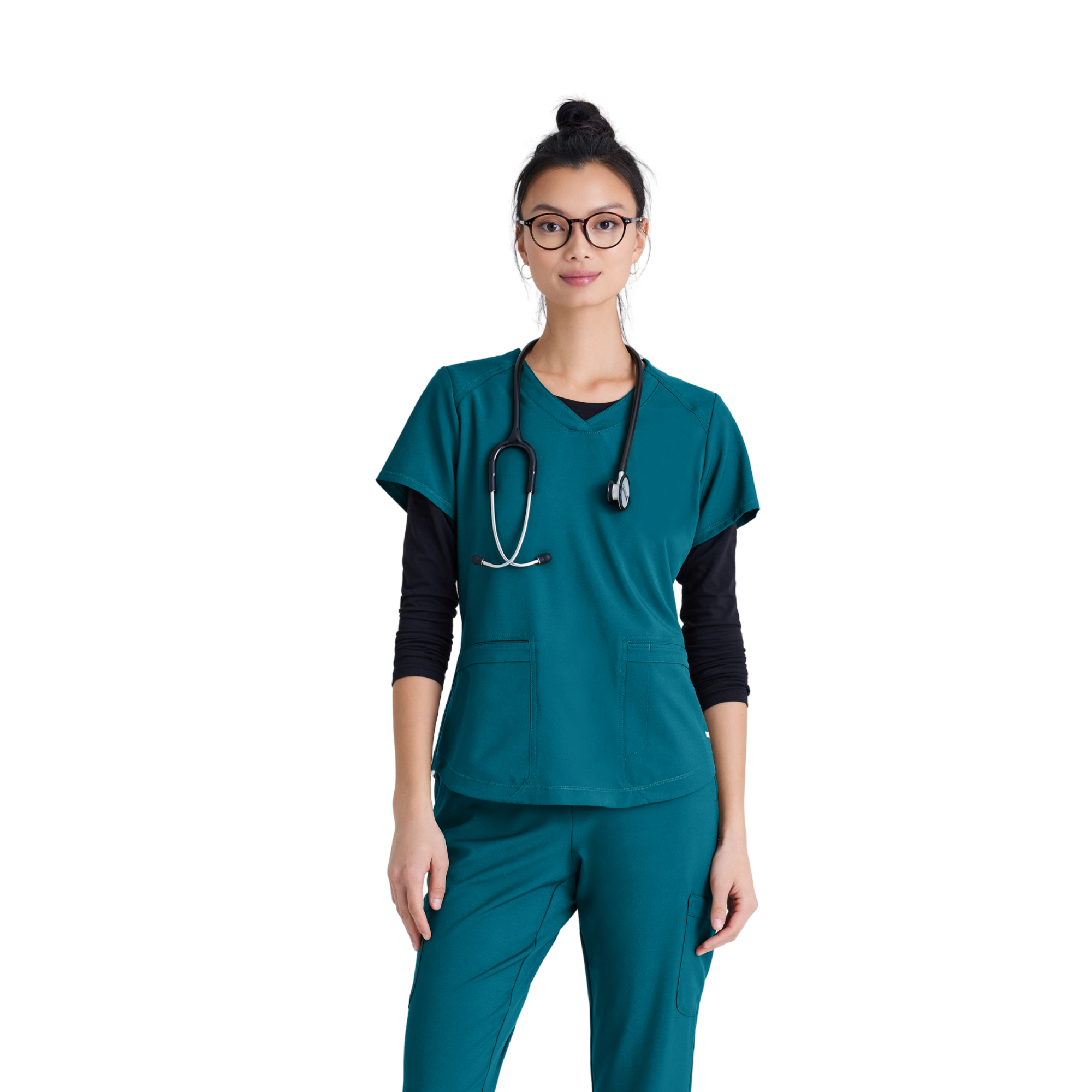 Rhythm Top - Tunique médicale classique et moderne - Femme - Grey’s Anatomy Evolve GREYS ANATOMY EVOLVE 