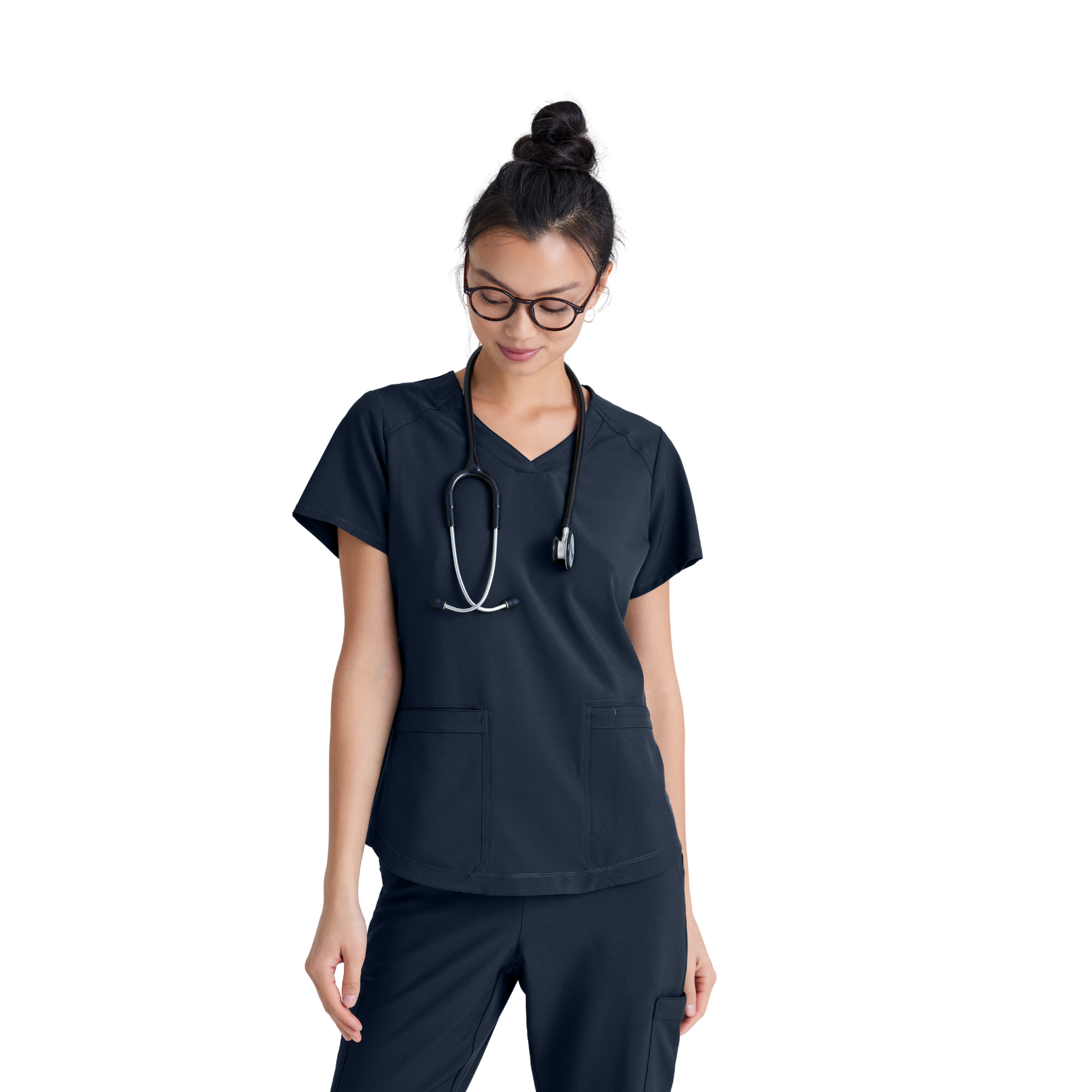 Rhythm Top - Tunique médicale classique et moderne - Femme - Grey’s Anatomy Evolve GREYS ANATOMY EVOLVE 