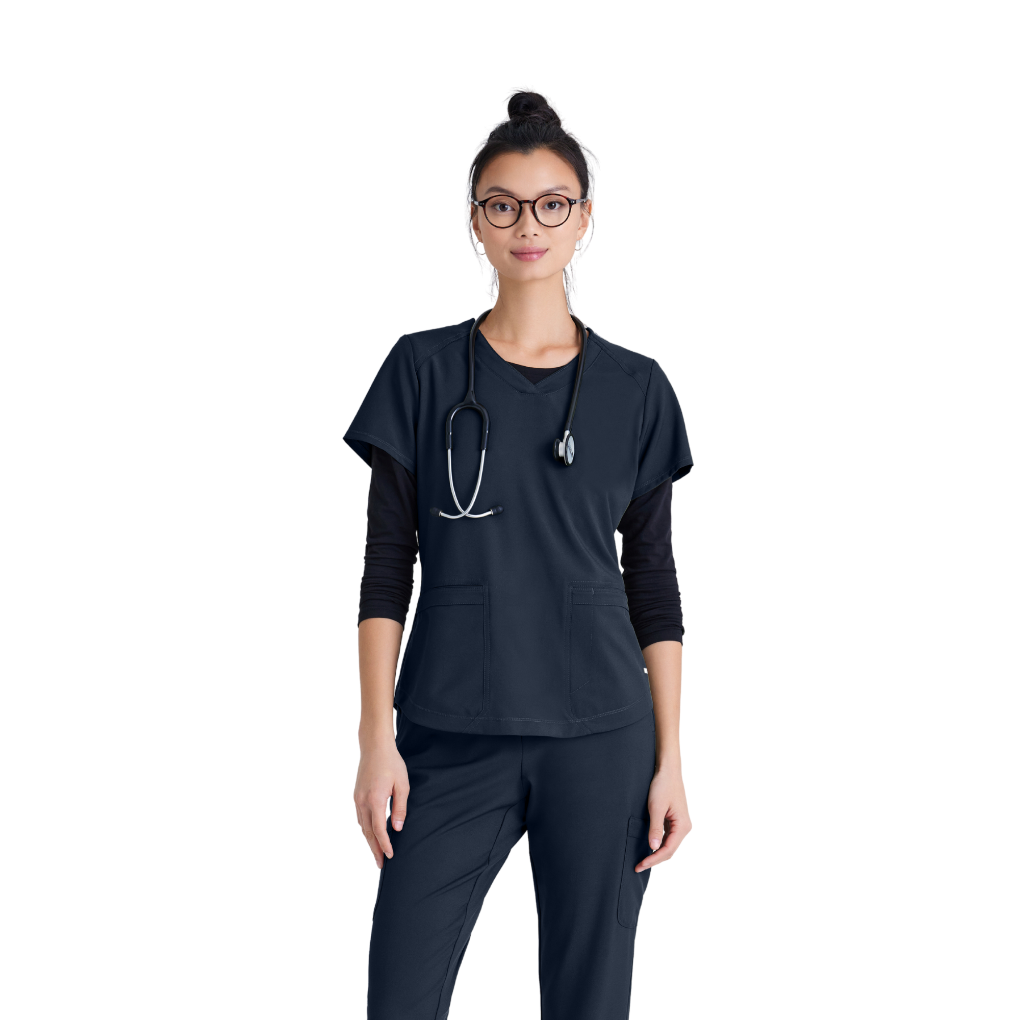 Rhythm Top - Tunique médicale classique et moderne - Femme - Grey’s Anatomy Evolve GREYS ANATOMY EVOLVE 