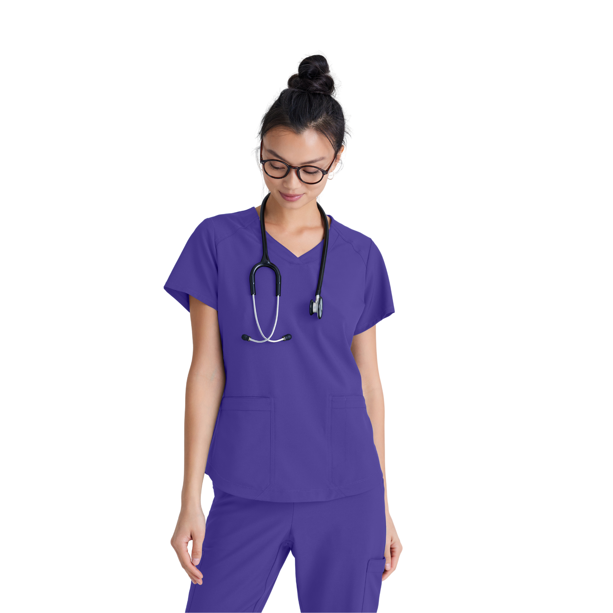 Rhythm Top - Tunique médicale classique et moderne - Femme - Grey’s Anatomy Evolve GREYS ANATOMY EVOLVE 
