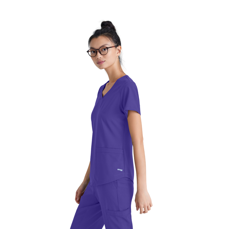 Rhythm Top - Tunique médicale classique et moderne - Femme - Grey’s Anatomy Evolve GREYS ANATOMY EVOLVE 