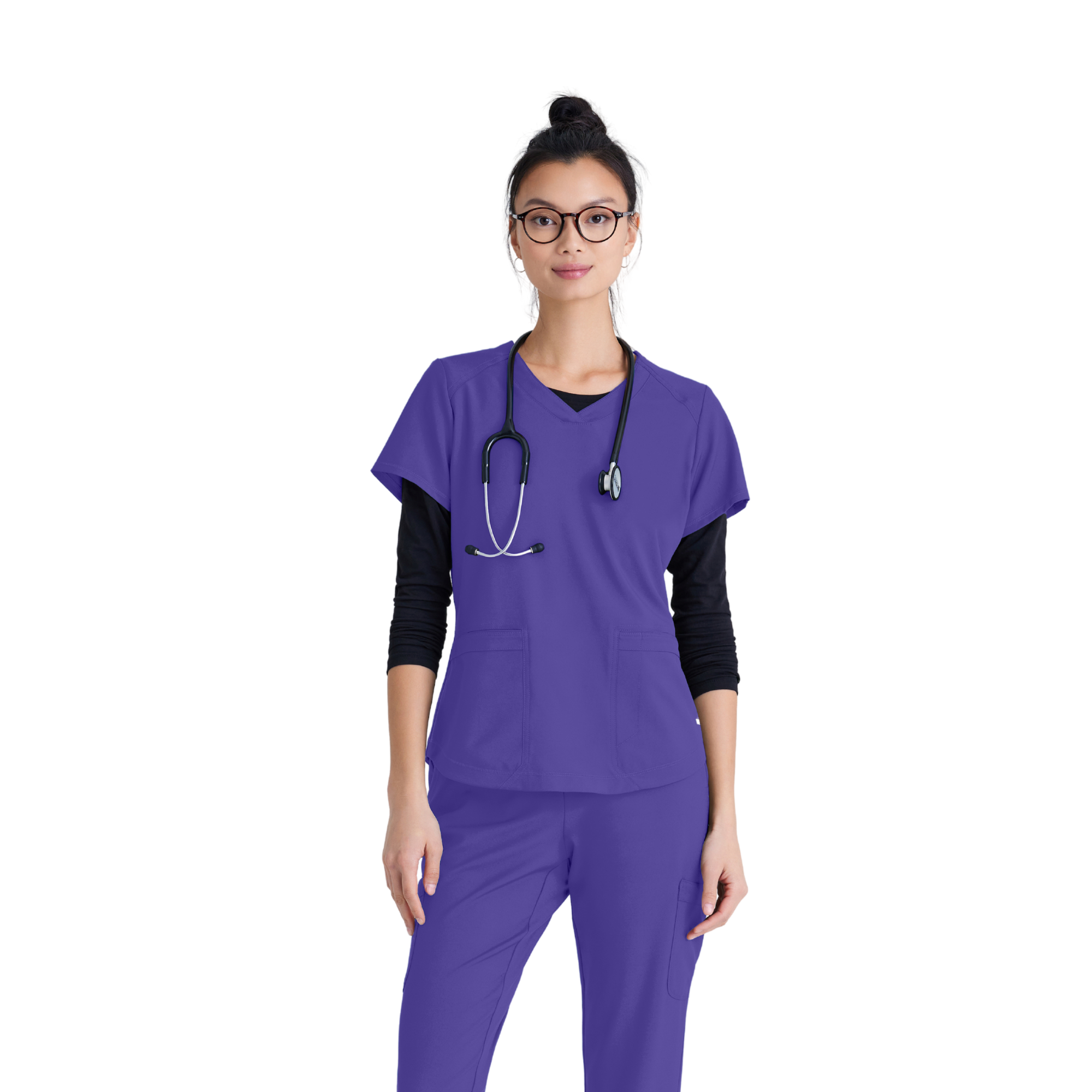 Rhythm Top - Tunique médicale classique et moderne - Femme - Grey’s Anatomy Evolve GREYS ANATOMY EVOLVE 