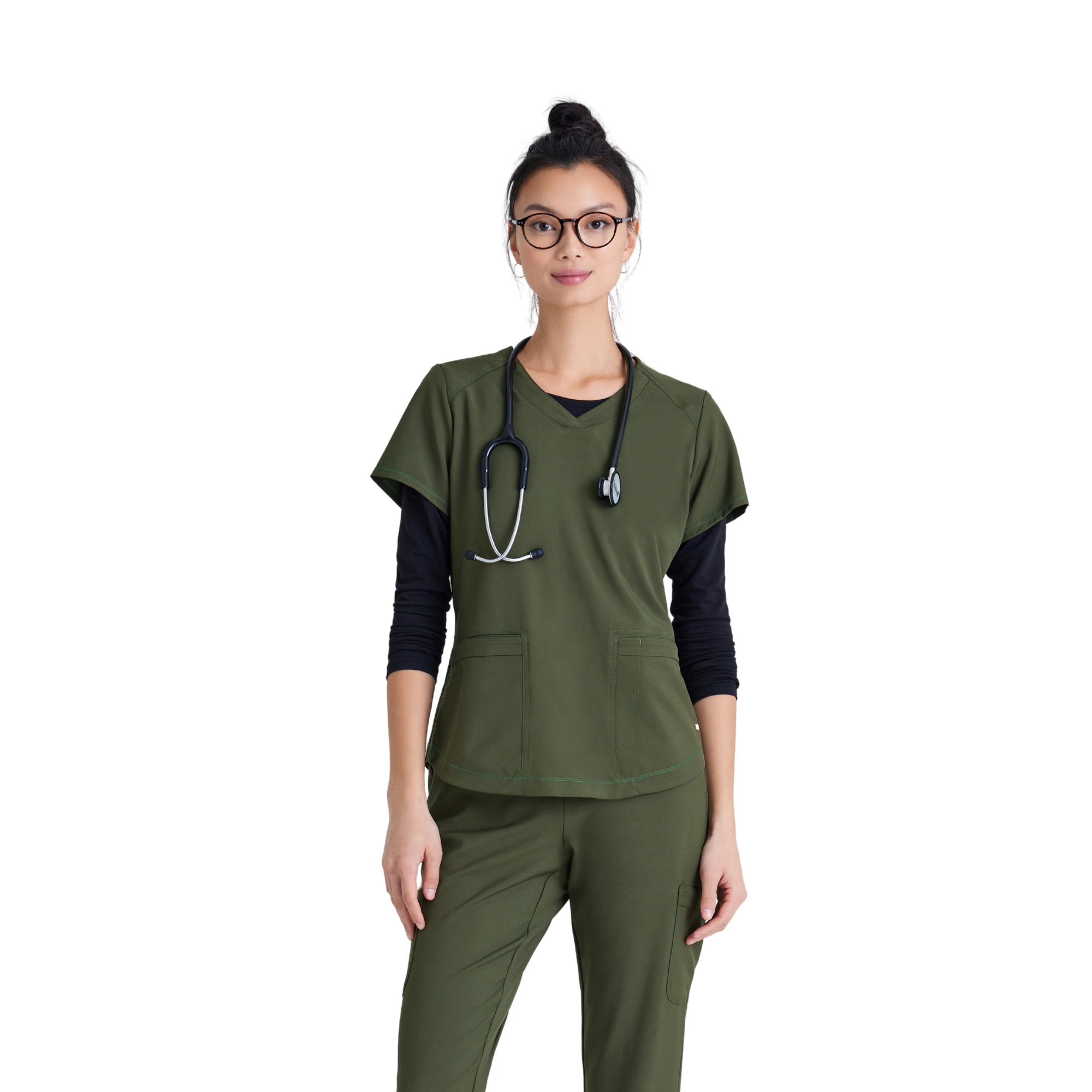 Rhythm Top - Tunique médicale classique et moderne - Femme - Grey’s Anatomy Evolve GREYS ANATOMY EVOLVE 