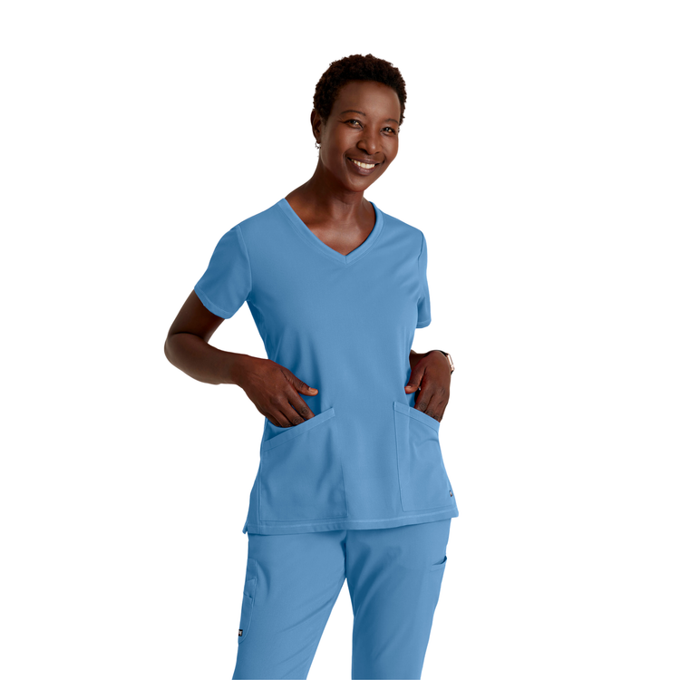 Serena Top - Haut medical performant - Femme - Grey’s Anatomy Stretch GREYS ANATOMY STRETCH 