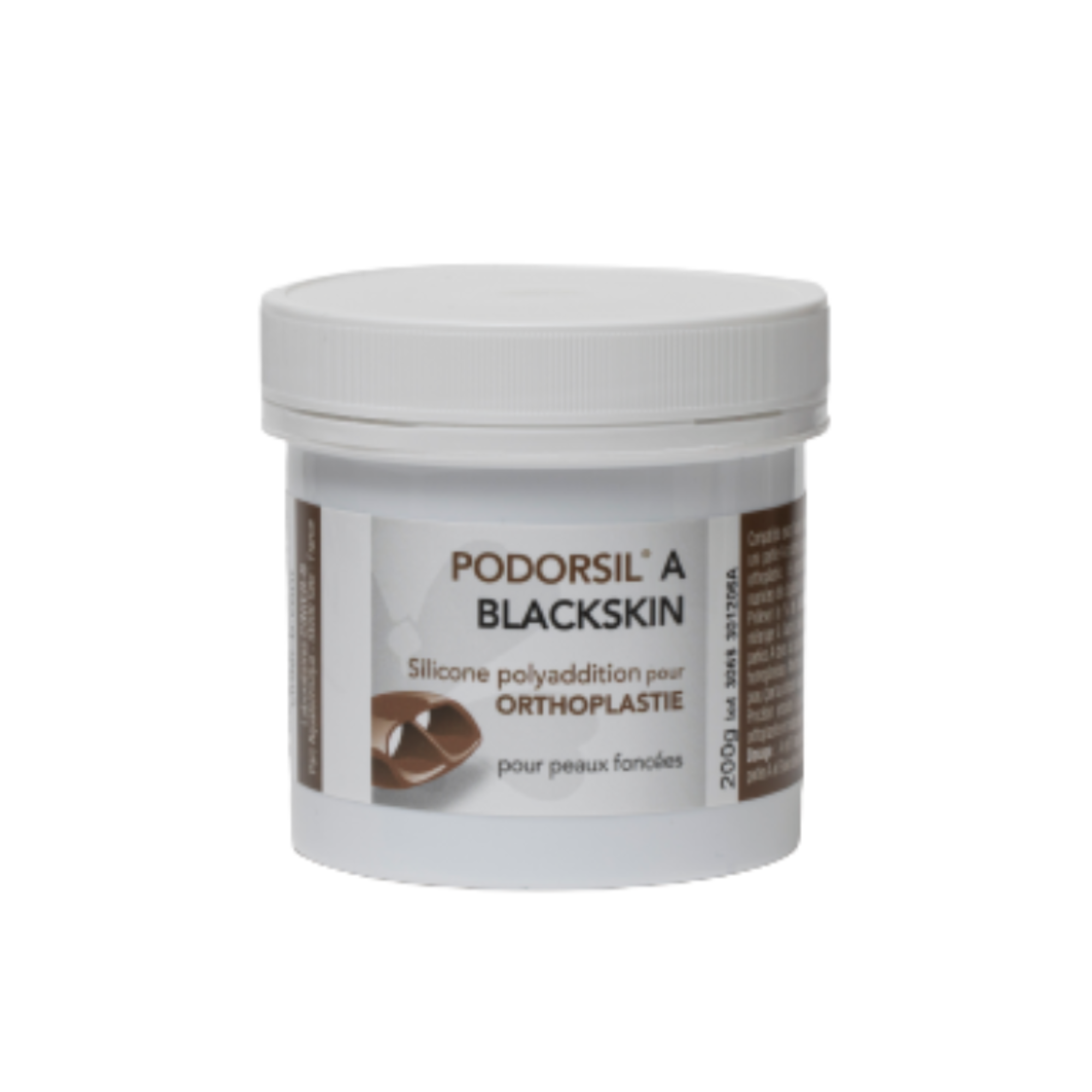 Silicone orthoplastie BlackSkin A - 3 contenances - Podorsil Podorsil 