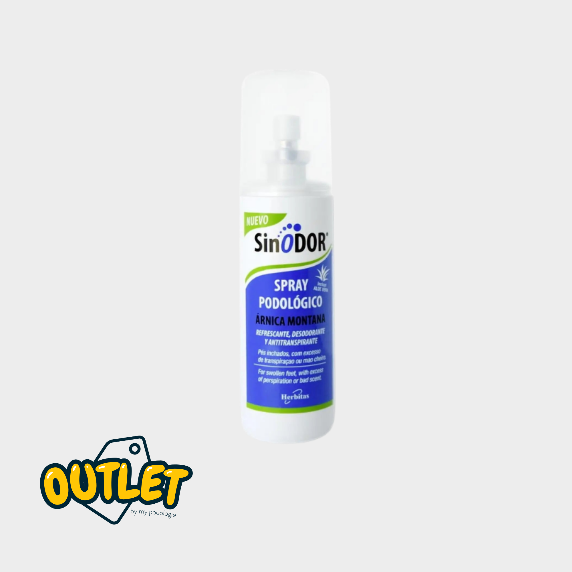 Spray Podologique SinODOR - 100 ml - Herbitas Herbitas 