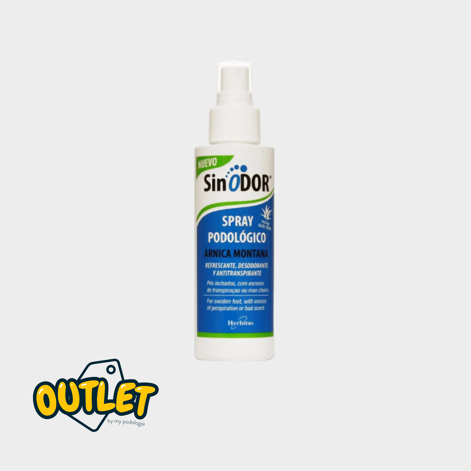 Spray Podologique SinODOR - 100 ml - Herbitas Herbitas 