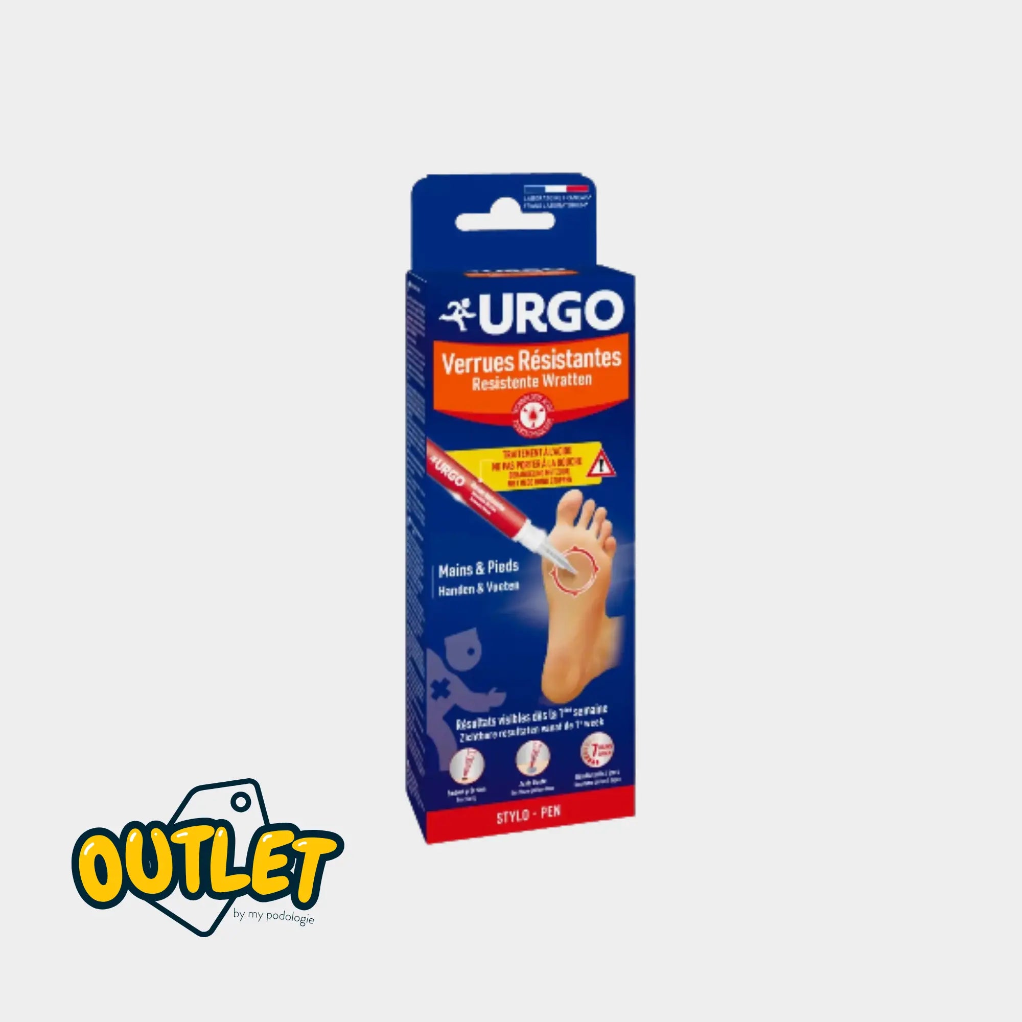 Pen for the treatment of resistant warts - 2 ml - Urgo // Outdated date Urgo 
